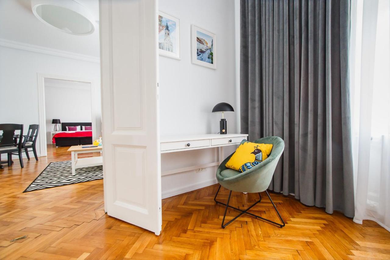 Spacious Riverviews Apartment Near Piata Unirii Oradea Buitenkant foto